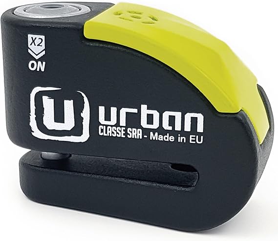 Urban Safety UR10 Motorcycle / Bike Alarm DISC LOCK 10mm / 120dB Alarm / Water Resistant