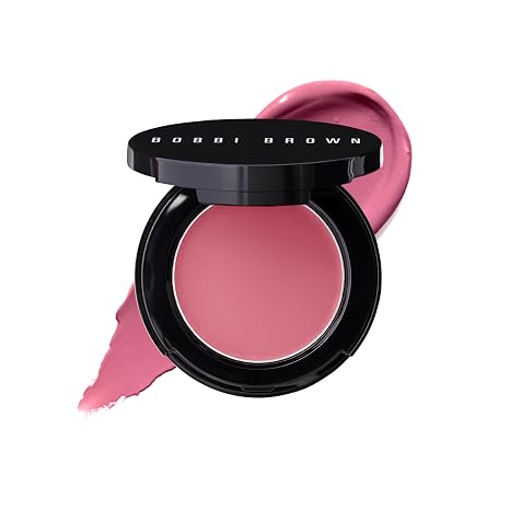 Bobbi Brown Pot Rouge | Multi-Use Cream Blush and Lip Tint | Dewy, Natural-Looking Flush for Cheeks and Lips | Mirrored Compact Travel-Size Face Makeup Blusher