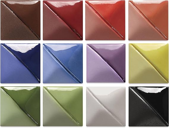 Mayco Fundamentals Underglaze - Set of 12, 2 oz