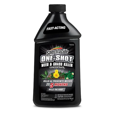 Spectracide One-Shot Weed & Grass Killer Concentrate, 32 Oz