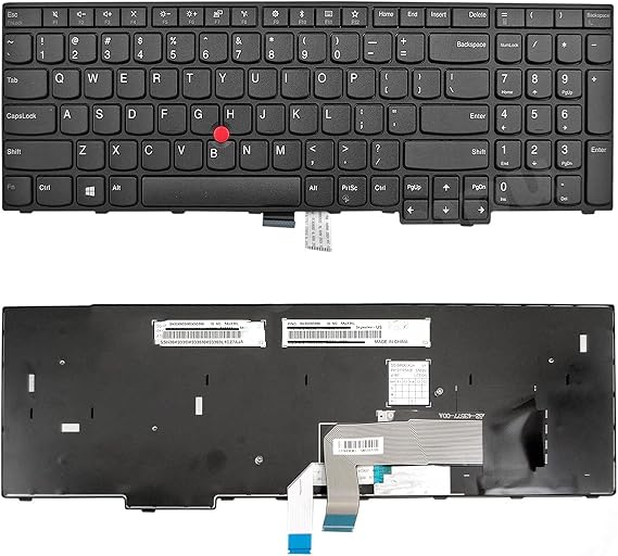 US Layout Replacement Keyboard for Thinkpad E570 E575