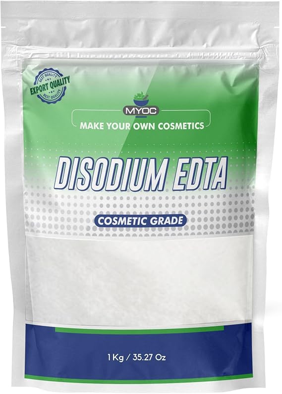 Disodium EDTA (35.27 oz / 1000g) Cosmetic Grade for DIY Formulation, Creams