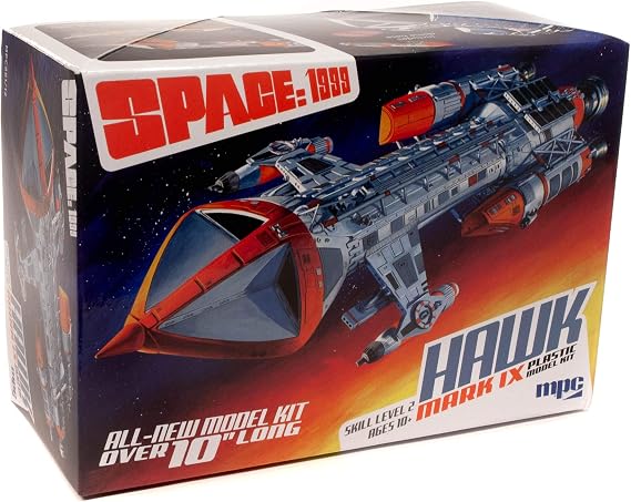 MPC Space: 1999 Hawk Mk IX 1:72 Scale Model Kit (MPC881)