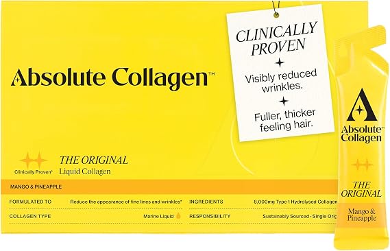 Absolute Collagen Marine Collagen 8000mg - Mango & Pineapple, 14 Sachets