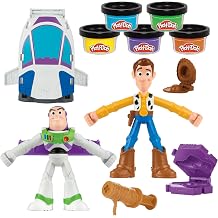 Play-Doh Toy Story Space Creations Playset, Arts & Crafts, Disney Toys for Children Aged 4+