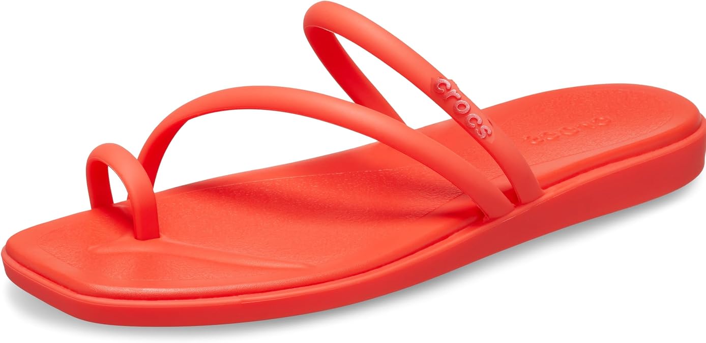 Crocs Women's Miami Toe Loop Sandal Flat Sandal