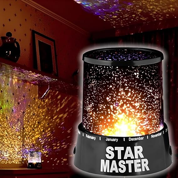 Jouis Star Gece Lambası, Çocuk Oda İçi Gökyüzü Aydınlatma, Yıldızlı [Enerji Sınıfı A]