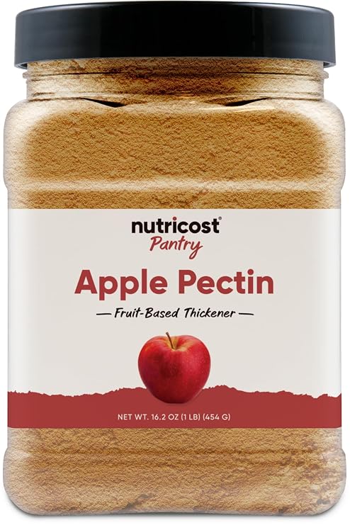 Nutricost Pantry Apple Pectin Powder (1 LB) Gluten-Free, Vegan, GMO-Free | Bulk Pectin for Jam, Jelly & Canning