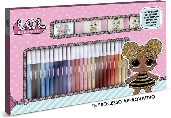 Multiprint 57980 Stamp Set, Colourful