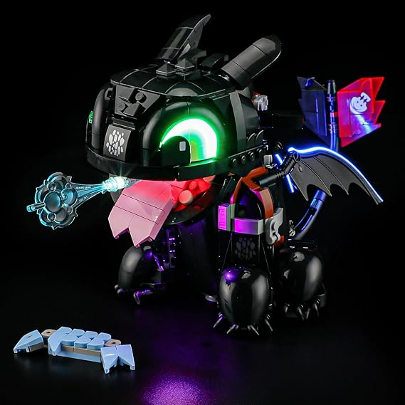Light Kit For How to Train Your Dragon: Toothless #10375-Briksmax 2.0