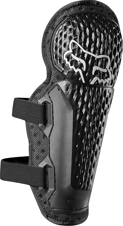 Fox Racing Youth Titan Sport CE Motocross Dirt Bike Knee/Shin Pads, Black, One Size