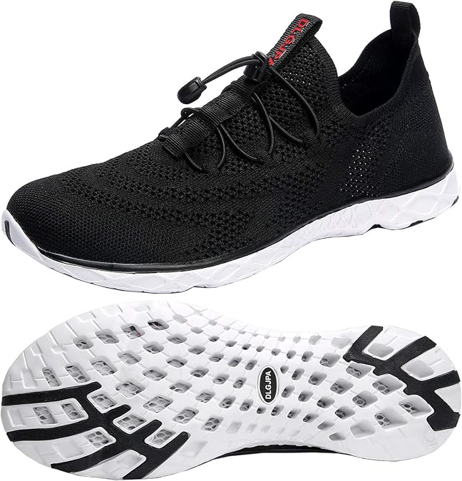 DLGJPA Women's Quick Drying Water Shoes Lightweight Sport Aqua Walk Shoes