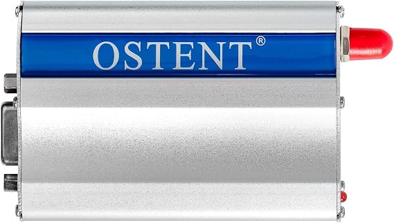 OSTENT GSM GPRS Modem with Wavecom Q2403A Module COM/RS232/Serial Port AT Commands SMS MMS Voice Call US Plug Power Adapter