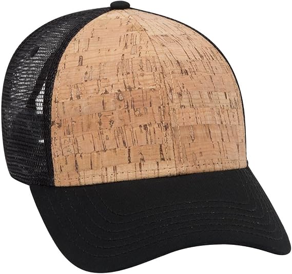 OTTO 6 Panel Cork Mesh Back Cap