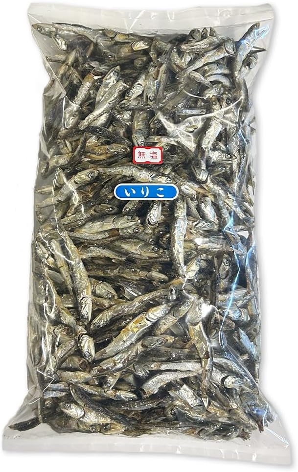 Amegendaishou Kagawa Prefecture Super High Quality Boiled and Dried Sardine 1 kg - No Salt