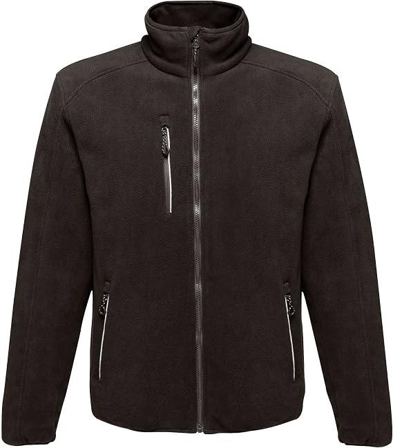 Regatta Mens Omicron III Waterproof Fleece Jacket (M) (Black)