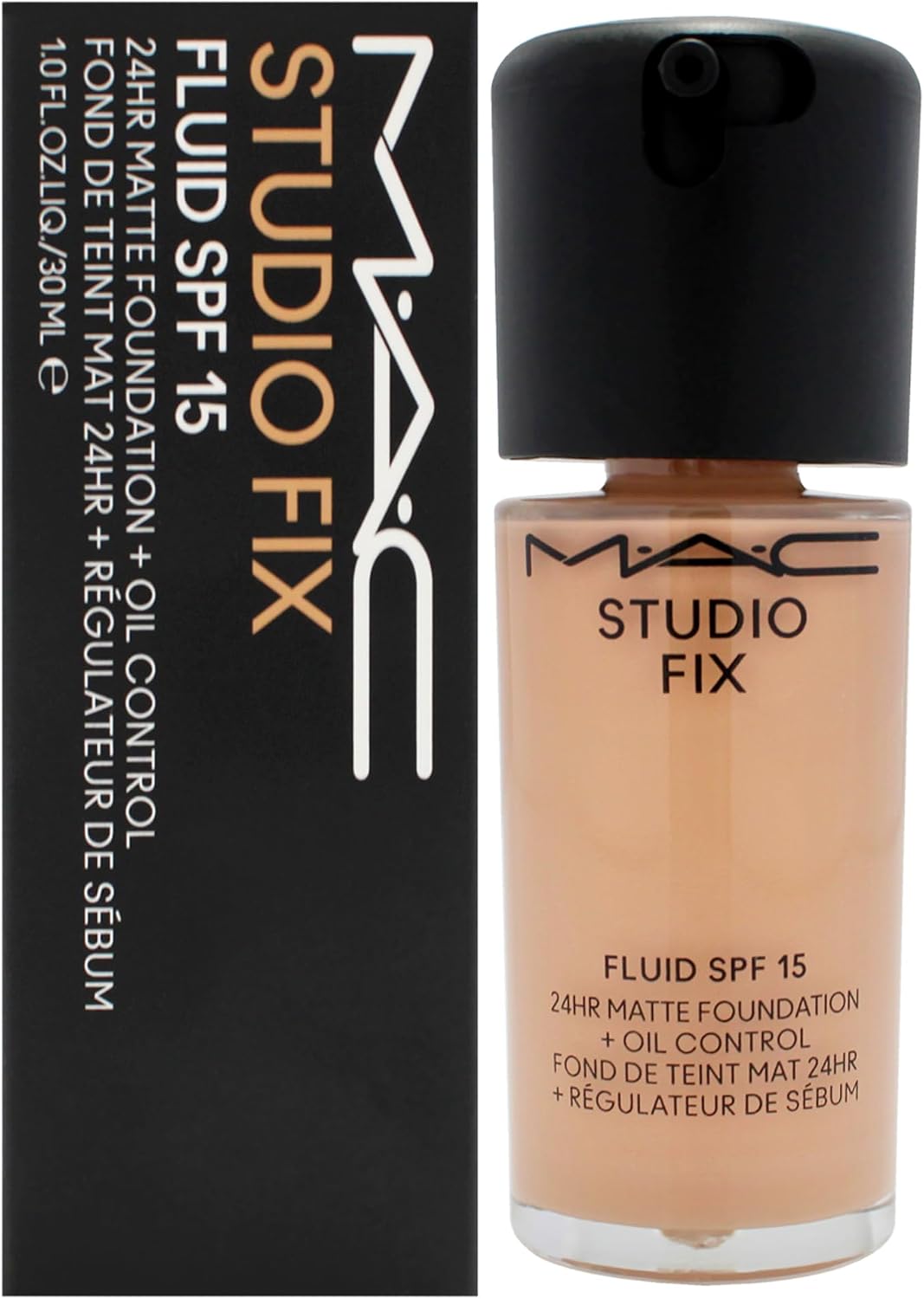 MAC Studio Fix Fluid SPF 15 24HR Matte Foundation + Oil Control No. NW22 (30 ml)