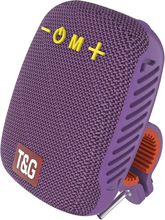 T&G Bluetooth Bike Speaker with Handlebar Mount, Portable Bike Radio