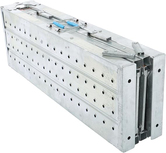 Adjustable Work Platform Scaffold Portable Foldable 1.8-Meter Aluminum