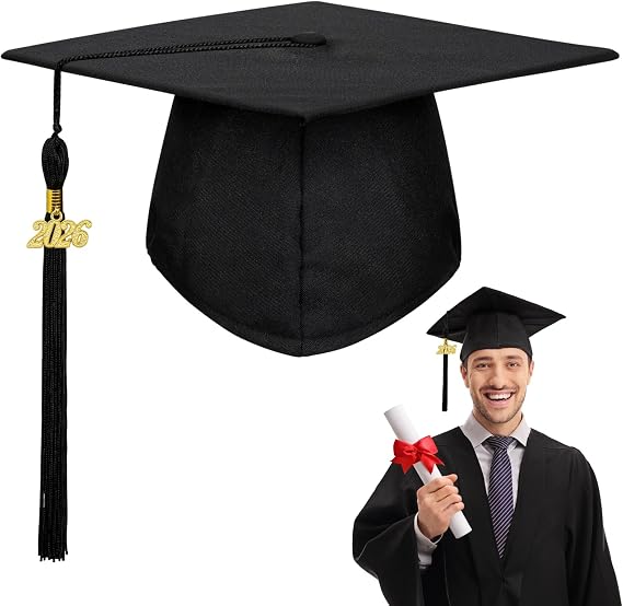 Graduation Hat Graduation Hat with 2026 Year Tassel