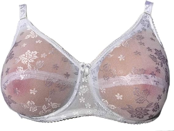 Lace See-Through Pocket Bra for Silicone Breastforms Crossdress102J