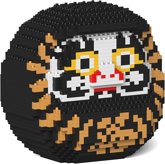 JEKCA Daruma Doll 02S-M02 | Japan Plastic Building Blocks | Age 14+