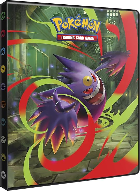Asmodee - Ultra Pro - Pokémon - Mega Evrim: Alev spektörü (ME02): Pokémon kartları için koleksiyon albümü - Kapasite: 80 kart - şirket oyunları - koleksiyon kartları için aksesuar