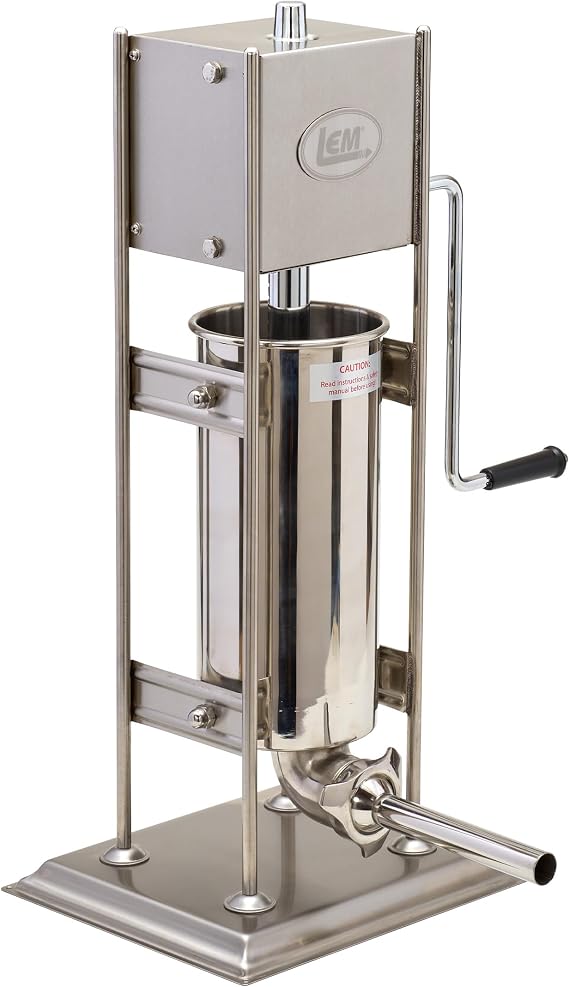 LEM Big Bite Dual Gear 10lb Sausage Stuffer with 2 Speeds