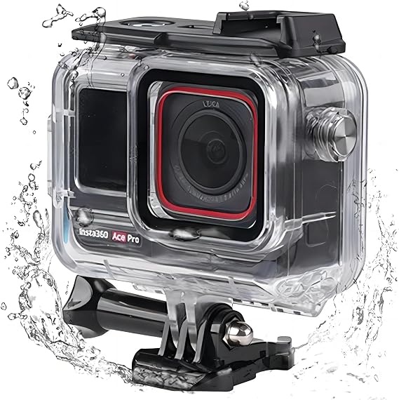 Taoricup Insta360 Ace Pro 2/Ace Pro Waterproof Case/Dive Case Protective Case Accessories 60M Housing Case Dive Shell Underwater