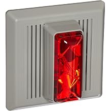 Horn Strobe, Red, 24VAC/DC