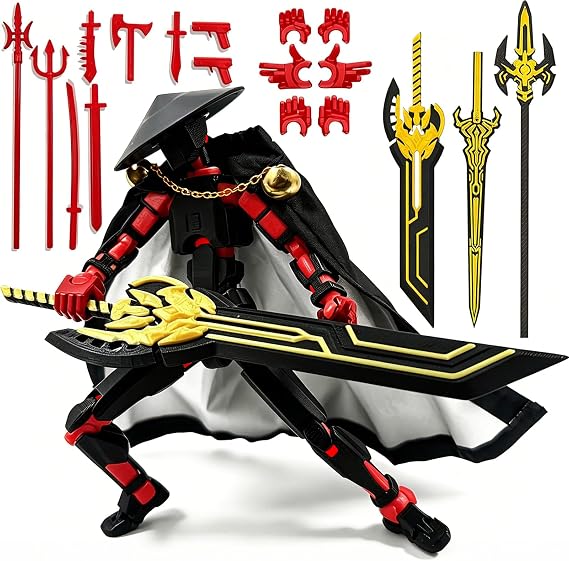 DANONI Titan 13 Action Figure, Multi-Jointed Dummy Robot 13 Action Figures