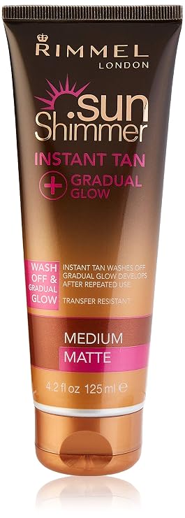 Sunshimmer Instant Tan + Gradual Glow Matte - Medium