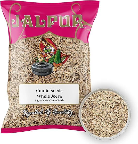 JALPUR MILLERS Cumin Seeds (Whole Jeera) – 500g Pack of Aromatic, Flavorful & Natural Whole Cumin – for Tempering, Spice Blends, Curries & Rice Dishes – Premium Indian Spice for Authentic Cooking