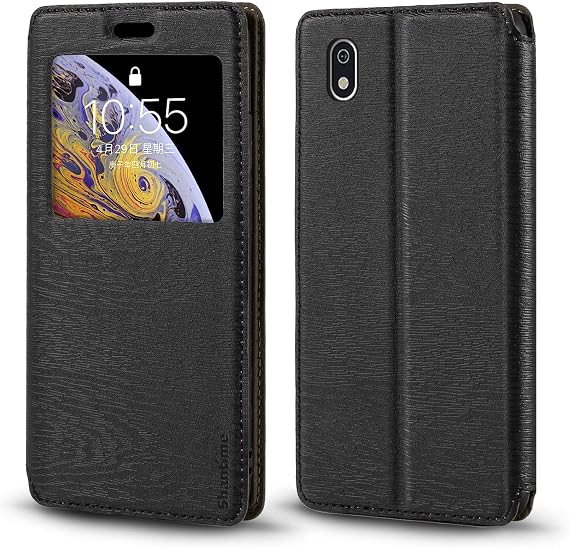 Window Leather Case for Bigme HiBreak Pro - Black