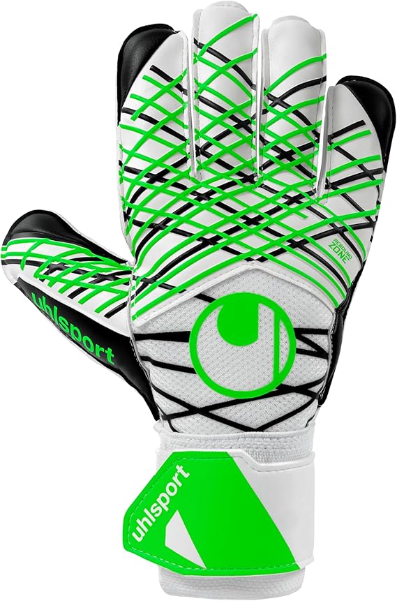 uhlsport | Soft Advanced 2025 | Goalkeeper Gloves | White/Black/Green