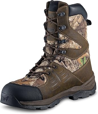 Irish Setter, Terrain, Mens, 10, Waterproof, Insulated 800g, Hunting Boot, Realtree Edge