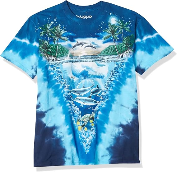 Liquid Blue Men's Night Time Dive T-Shirt