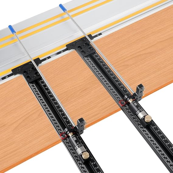 Track Saw Parallel Guide System Compatible with Fest-ool,Ma-kita,Milwa-ukee