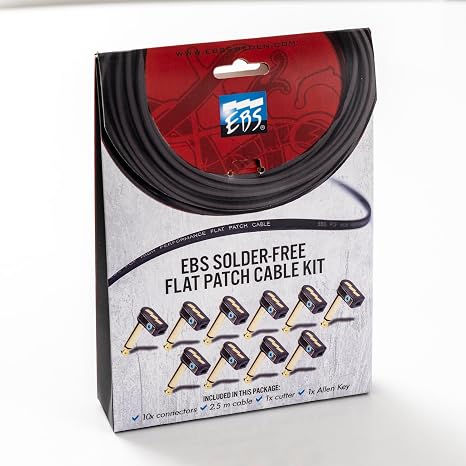 EBS SFC-K10J Solderfree Flat Patch Cable Kit