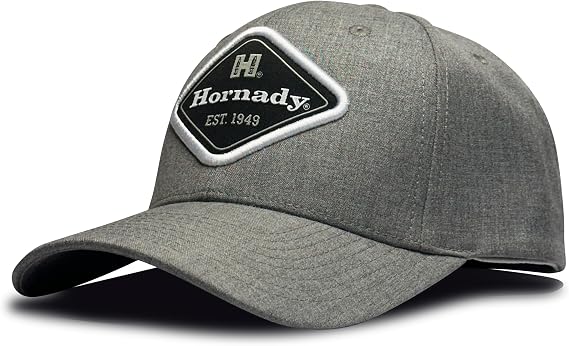 HornadyGear Diamond Patch Cap Grey Heather