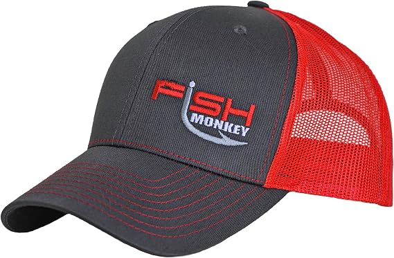 Fish Monkey Richardson 112 - Charcoal/Red