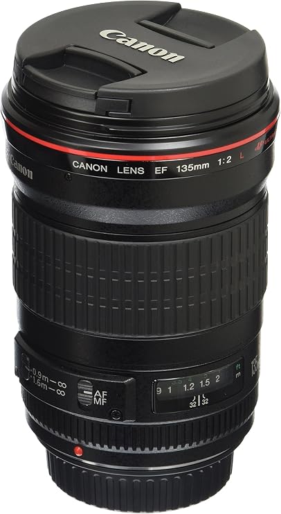 Canon EF 135mm f/2L USM Lens for Canon SLR Cameras - Fixed, Black - 2520A004