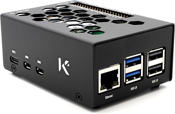 KKSB Case for Raspberry Pi 5 and M.2 NVMe HAT