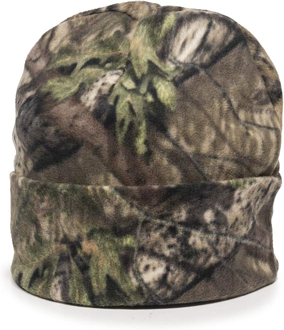 Mossy Oak Fleece Watch Cap with Cuff