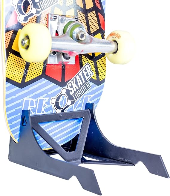 SKATERTRAINER Origami Skateboard Stand and Display Portable Skate Rack