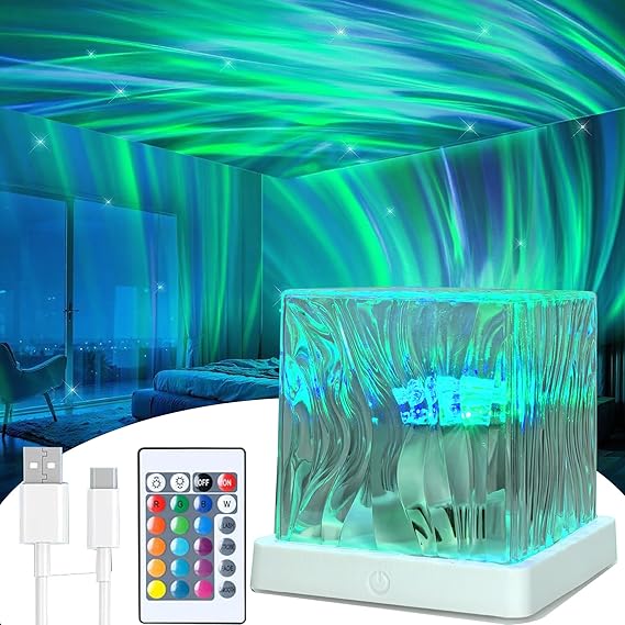 Northern Lights Galaxy Projector, 16 Colors Projection Light [Energy Class G]