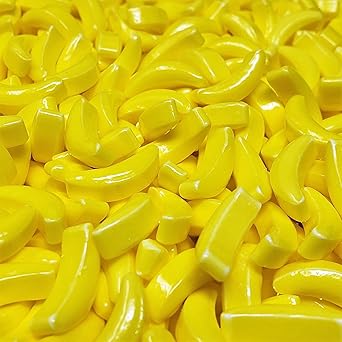 Candy Retailer Bananarama Banana Shaped Candy 1 Lb