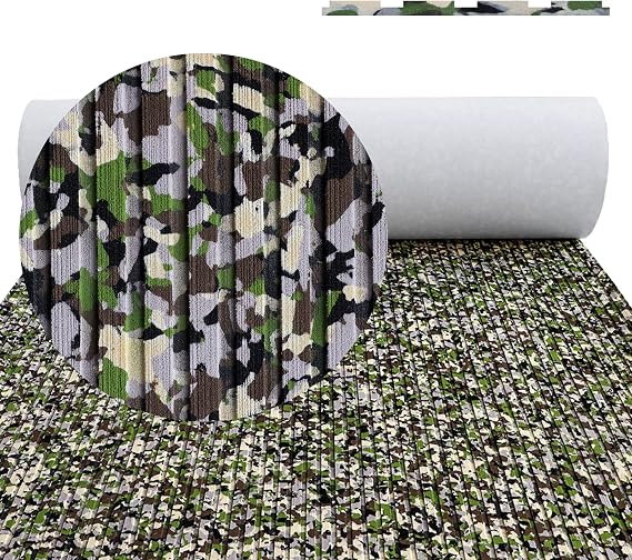 Boat Flooring EVA Foam Boat Decking Camo 94"x45"/35"/23" Non-Slip Boat Mat Self-Adhesive Foam Boat Deck Flooring Carpet Mat Rolls for Kayak Deck Boat Yacht Flooring Motorboat