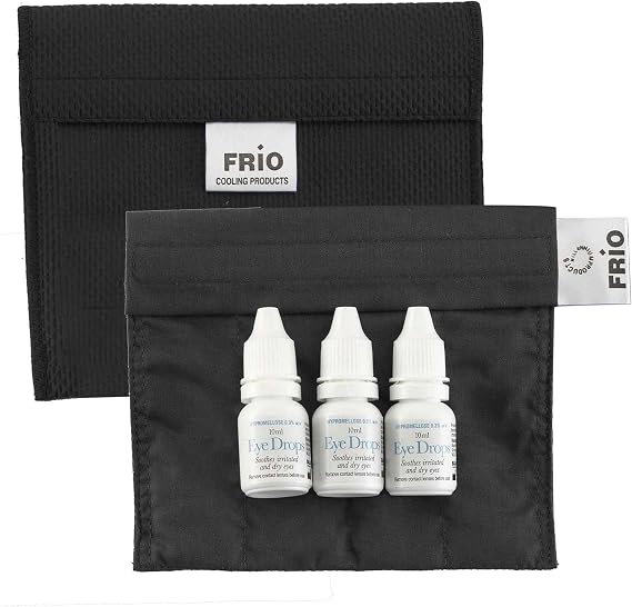FRIO Extra Small Insulin Cooling Case - Eye Drop Holder - GLP-1 Pills Wallet - TSA Approved