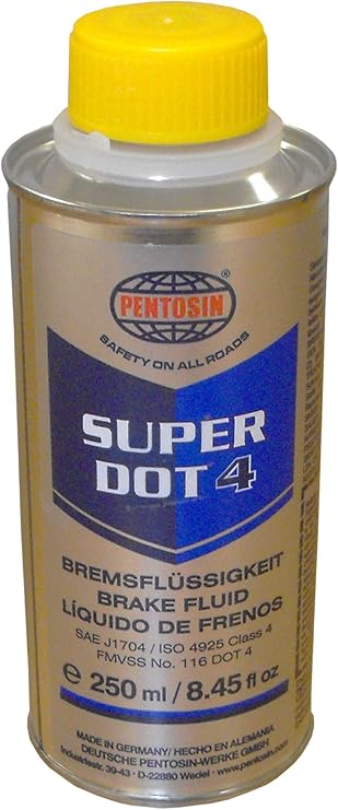 Pentosin 1204112-C Super Dot 4 Brake Fluid, 0.25 Liter (Case of 24)